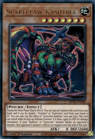 Scareclaw Kashtira (MP24-EN168) [25th Anniversary Tin: Dueling Mirrors]