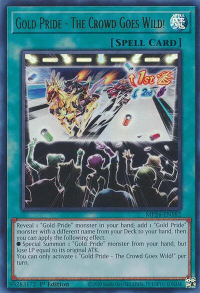 Gold Pride - The Crowd Goes Wild! (MP24-EN182) [25th Anniversary Tin: Dueling Mirrors]