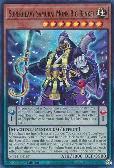 Superheavy Samurai Monk Big Benkei (MP24-EN187) [25th Anniversary Tin: Dueling Mirrors]