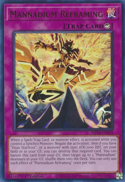 Mannadium Reframing (MP24-EN199) [25th Anniversary Tin: Dueling Mirrors]