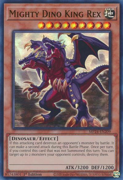 Mighty Dino King Rex (MP24-EN209) [25th Anniversary Tin: Dueling Mirrors]