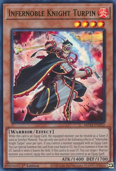 Infernoble Knight Turpin (MP24-EN212) [25th Anniversary Tin: Dueling Mirrors]