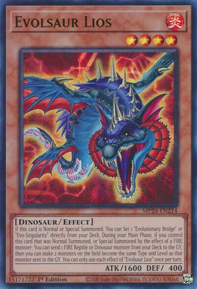 Evolsaur Lios (MP24-EN214) [25th Anniversary Tin: Dueling Mirrors]