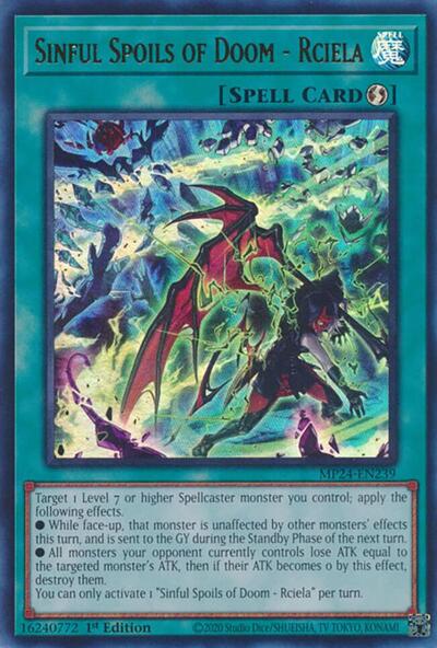 Sinful Spoils of Doom - Rciela (MP24-EN239) [25th Anniversary Tin: Dueling Mirrors]