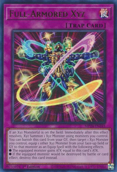Full-Armored Xyz (MP24-EN241) [25th Anniversary Tin: Dueling Mirrors]
