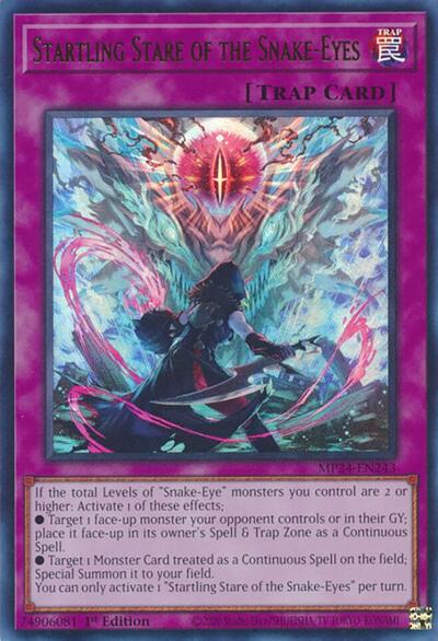Startling Stare of the Snake-Eyes (MP24-EN243) [25th Anniversary Tin: Dueling Mirrors]