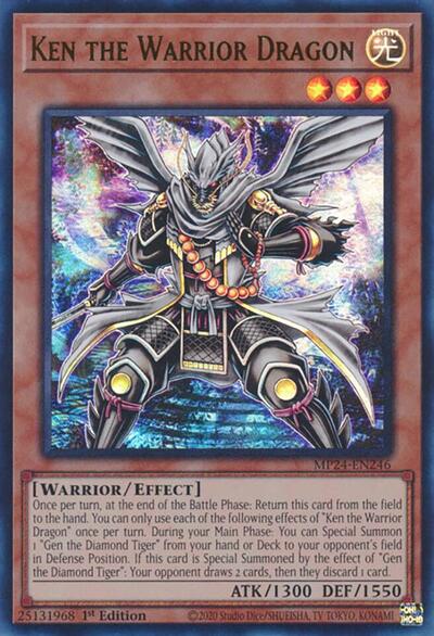 Ken the Warrior Dragon (MP24-EN246) [25th Anniversary Tin: Dueling Mirrors]