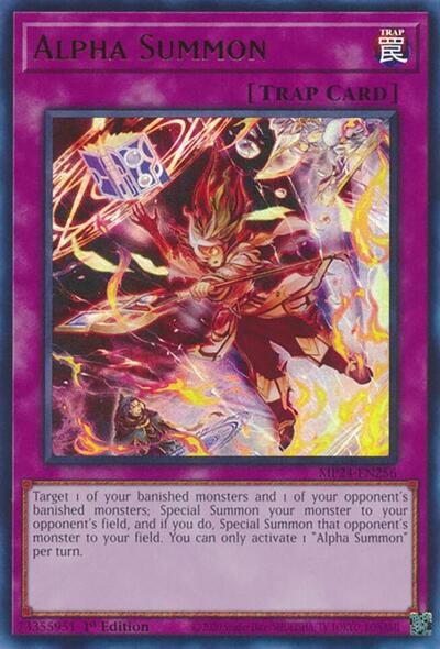 Alpha Summon (MP24-EN256) [25th Anniversary Tin: Dueling Mirrors]