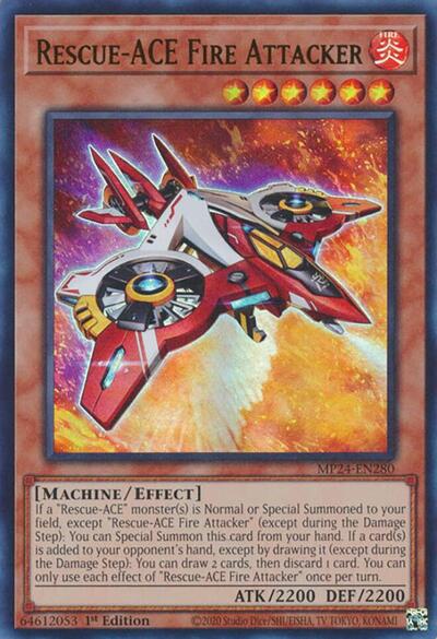 Rescue-ACE Fire Attacker (MP24-EN280) [25th Anniversary Tin: Dueling Mirrors]