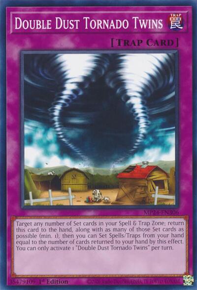 Double Dust Tornado Twins (MP24-EN306) [25th Anniversary Tin: Dueling Mirrors]