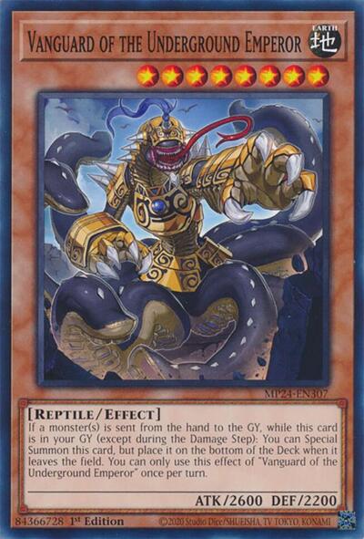 Vanguard of the Underground Emperor (MP24-EN307) [25th Anniversary Tin: Dueling Mirrors]