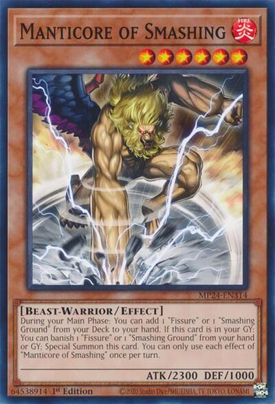 Manticore of Smashing (MP24-EN314) [25th Anniversary Tin: Dueling Mirrors]