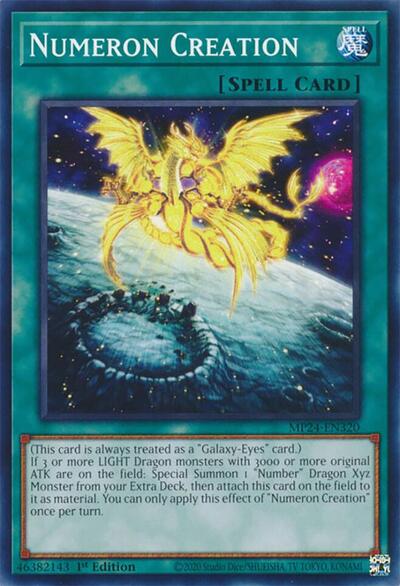 Numeron Creation (MP24-EN320) [25th Anniversary Tin: Dueling Mirrors]