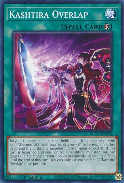 Kashtira Overlap (MP24-EN323) [25th Anniversary Tin: Dueling Mirrors]