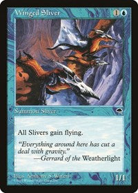 Winged Sliver (106) [Tempest]
