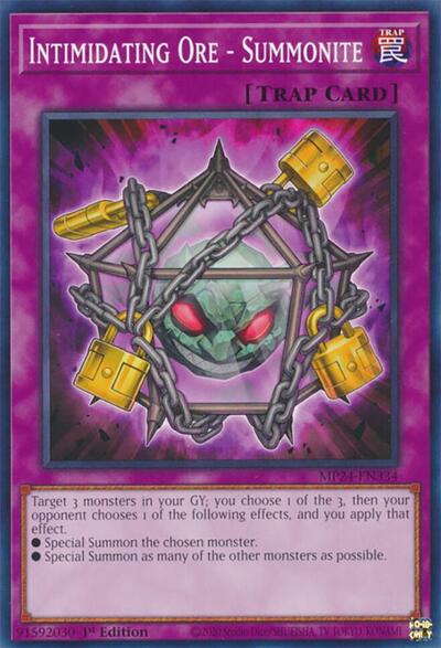 Intimidating Ore - Summonite (MP24-EN334) [25th Anniversary Tin: Dueling Mirrors]