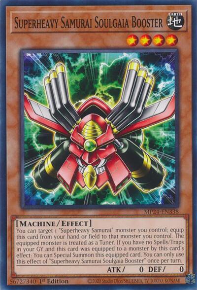 Superheavy Samurai Soulgaia Booster (MP24-EN338) [25th Anniversary Tin: Dueling Mirrors]