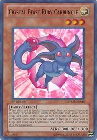 Crystal Beast Ruby Carbuncle (RYMP-EN040) [Ra Yellow Mega Pack]