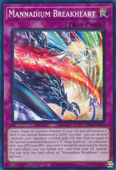 Mannadium Breakheart (MP24-EN352) [25th Anniversary Tin: Dueling Mirrors]