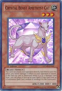 Crystal Beast Amethyst Cat (RYMP-EN041) [Ra Yellow Mega Pack]