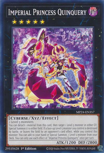 Imperial Princess Quinquery (MP24-EN357) [25th Anniversary Tin: Dueling Mirrors]