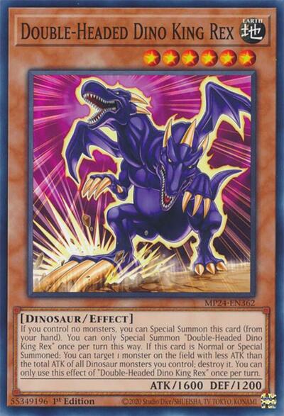 Double-Headed Dino King Rex (MP24-EN362) [25th Anniversary Tin: Dueling Mirrors]