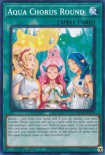 Aqua Chorus Round (MP24-EN378) [25th Anniversary Tin: Dueling Mirrors]