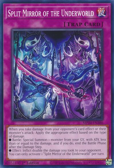 Split Mirror of the Underworld (MP24-EN386) [25th Anniversary Tin: Dueling Mirrors]
