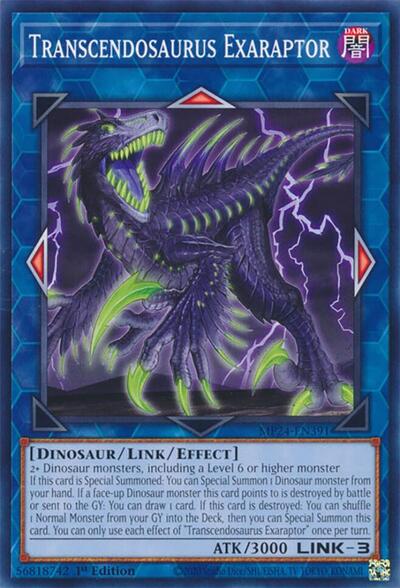 Transcendosaurus Exaraptor (MP24-EN391) [25th Anniversary Tin: Dueling Mirrors]