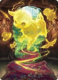 Enduring Innocence Art Card (46) [Art Series: Duskmourn: House of Horror]