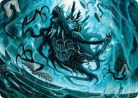 Overlord of the Floodpits Art Card (4) [Art Series: Duskmourn: House of Horror]