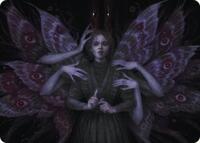 Demonic Counsel Art Card (7/54) (7) [Art Series: Duskmourn: House of Horror]