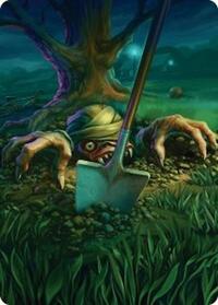 Exhume Art Card (52) [Art Series: Duskmourn: House of Horror]