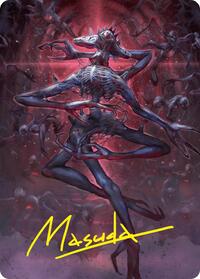 Overlord of the Balemurk Art Card (Gold-Stamped Signature) (47) [Art Series: Duskmourn: House of Horror]