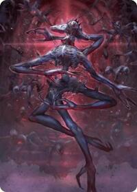 Overlord of the Balemurk Art Card (47) [Art Series: Duskmourn: House of Horror]
