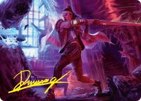 Diversion Specialist Art Card (Gold-Stamped Signature) (13) [Art Series: Duskmourn: House of Horror]