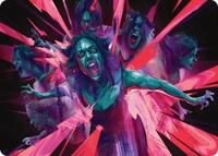Waltz of Rage Art Card (35) [Art Series: Duskmourn: House of Horror]