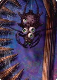 Spider Art Card (54) [Art Series: Duskmourn: House of Horror]