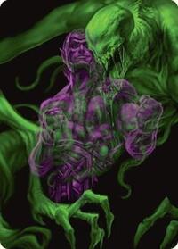 Tyvar, the Pummeler Art Card (41) [Art Series: Duskmourn: House of Horror]