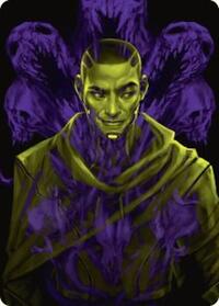 Kaito, Bane of Nightmares Art Card (42) [Art Series: Duskmourn: House of Horror]