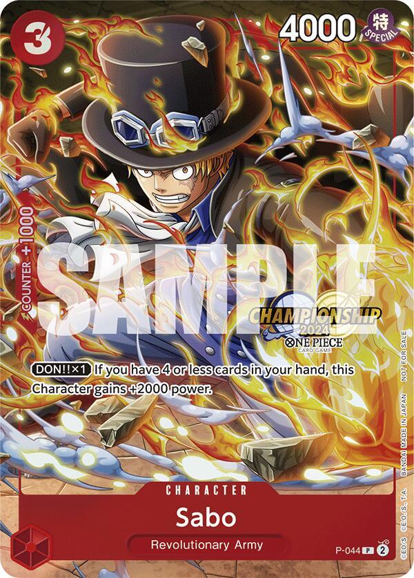 Sabo (CS 2024 Event Pack) (P-044) [One Piece Promotion Cards]