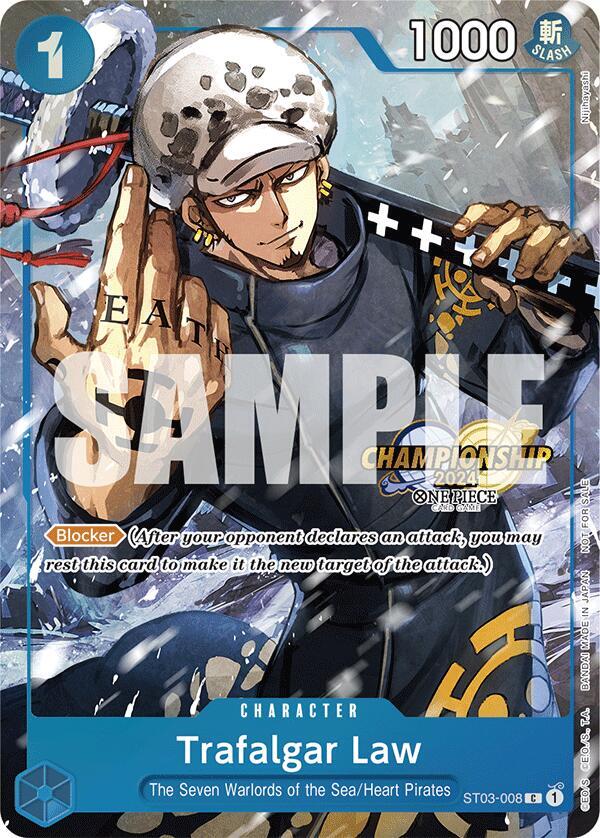 Trafalgar Law - ST03-008 (CS 2024 Event Pack) (ST03-008) [One Piece Promotion Cards]