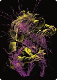 Nashi, Searcher in the Dark Art Card (43/54) (43) [Art Series: Duskmourn: House of Horror]