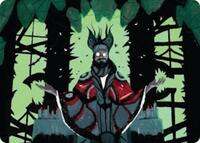 Victor, Valgavoth's Seneschal Art Card (23/54) (23) [Art Series: Duskmourn: House of Horror]
