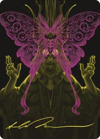 Victor, Valgavoth's Seneschal Art Card (44/54) (Gold-Stamped Signature) (44) [Art Series: Duskmourn: House of Horror]