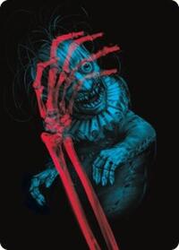 Marvin, Murderous Mimic Art Card (45) [Art Series: Duskmourn: House of Horror]