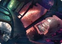 Terramorphic Expanse Art Card (27) [Art Series: Duskmourn: House of Horror]