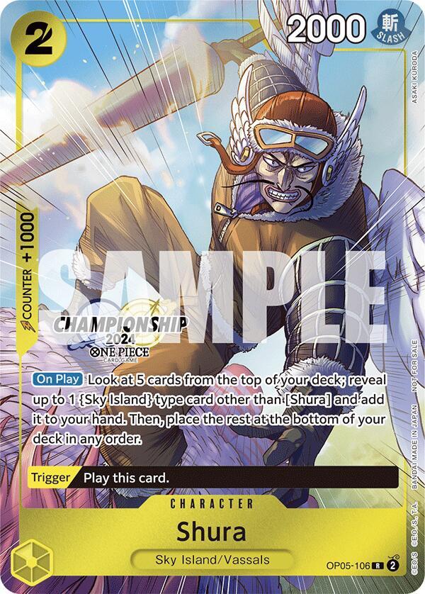 Shura (CS 2024 Celebration Pack) (OP05-106) [One Piece Promotion Cards]