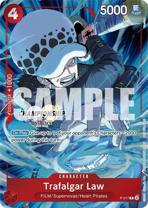 Trafalgar Law (CS 2024 Celebration Pack) (P-017) [One Piece Promotion Cards]