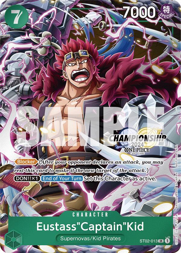 Eustass"Captain"Kid (CS 2024 Celebration Pack) (ST02-013) [One Piece Promotion Cards]